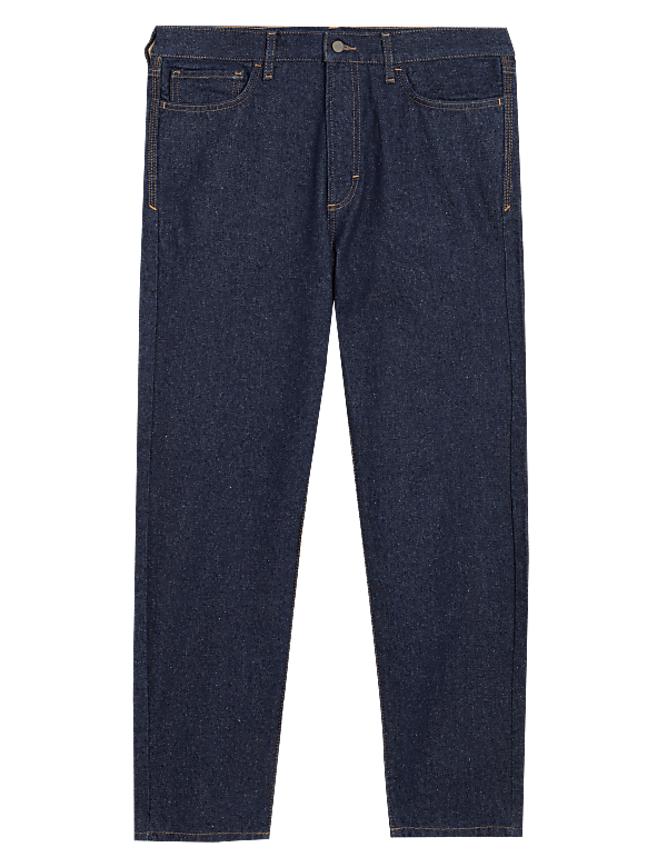 Recycled Cotton Tapered Fit Jeans