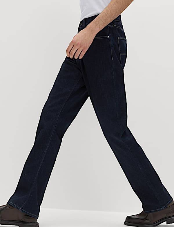 Bootcut jeans met stretch - NL