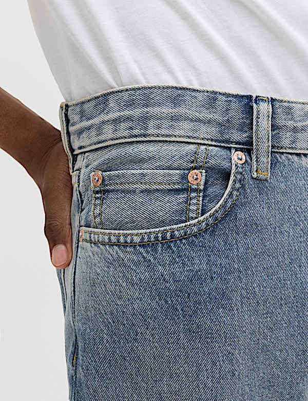 Authentic Relaxed Straight Fit Jeans