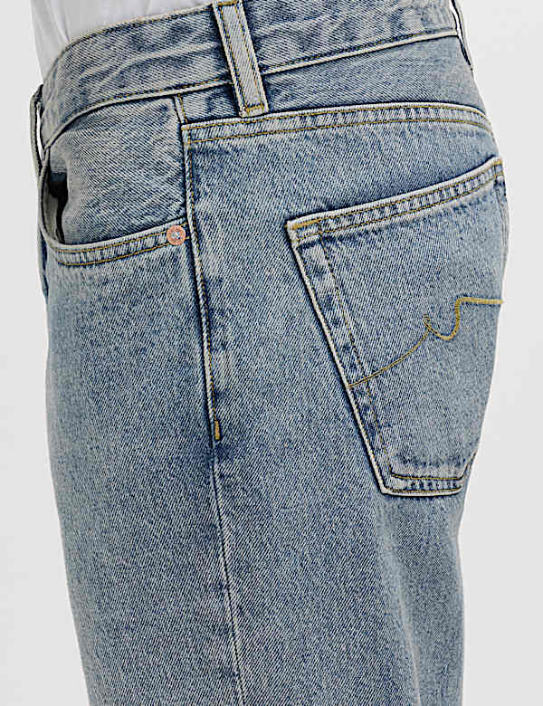 Authentic Relaxed Straight Fit Jeans