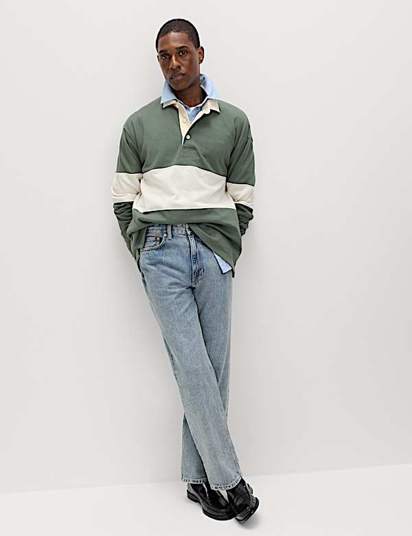 Authentic Relaxed Straight Fit Jeans