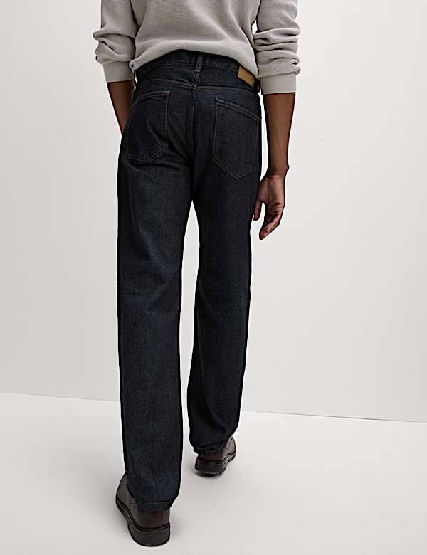 Authentic Relaxed Straight Fit Jeans