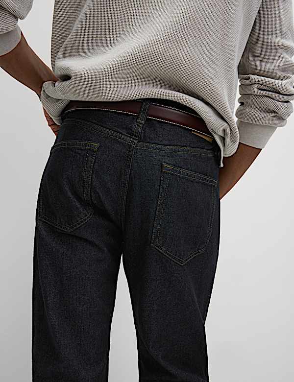 Authentic Relaxed Straight Fit Jeans