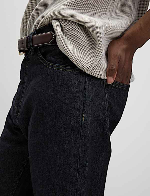 Authentic Relaxed Straight Fit Jeans