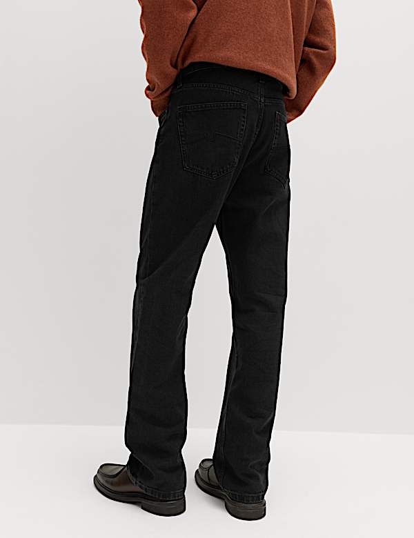 Authentic Relaxed Straight Fit Jeans - NO