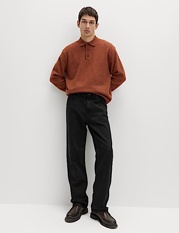 Authentic Relaxed Straight Fit Jeans - NO