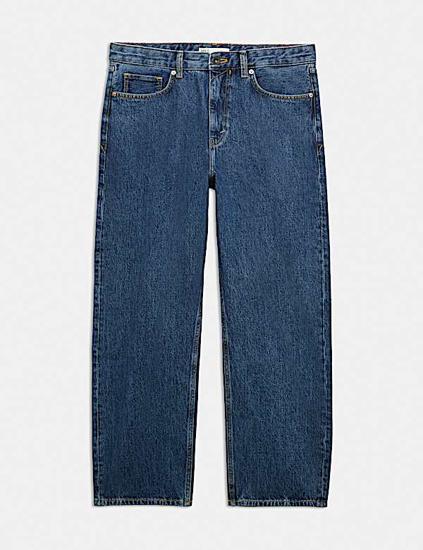 Loose Fit Rigid Jeans - EE