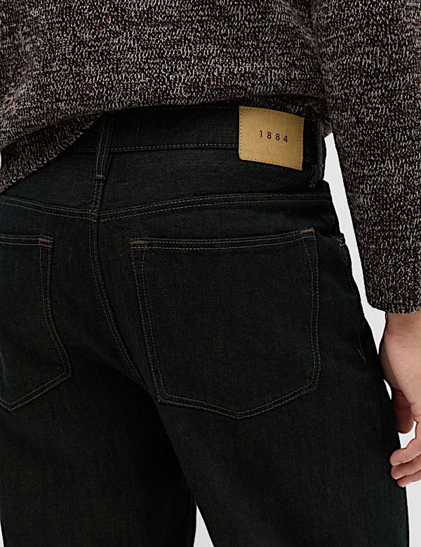 Authentic Loose Fit Rigid Denim Jeans - IS
