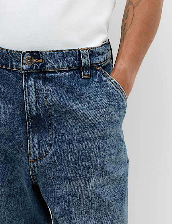 Loose Fit Cotton Rich Carpenter Jeans - PT