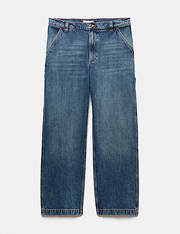 Loose Fit Cotton Rich Carpenter Jeans - PT
