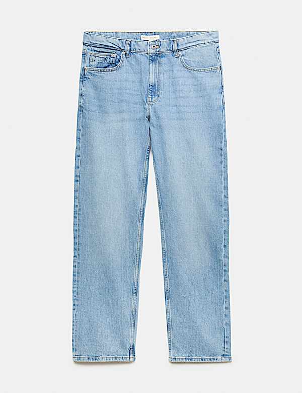 Straight Fit Authentic Stretch Jeans - LT