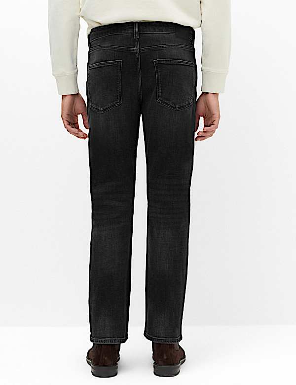 Straight Fit Authentic Stretch Jeans - KG
