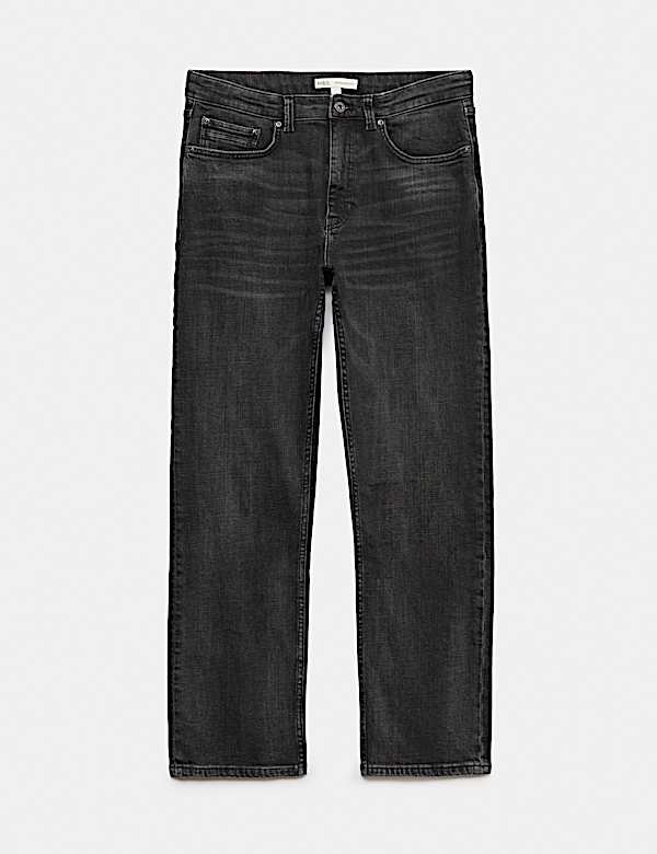 Straight Fit Authentic Stretch Jeans - KG