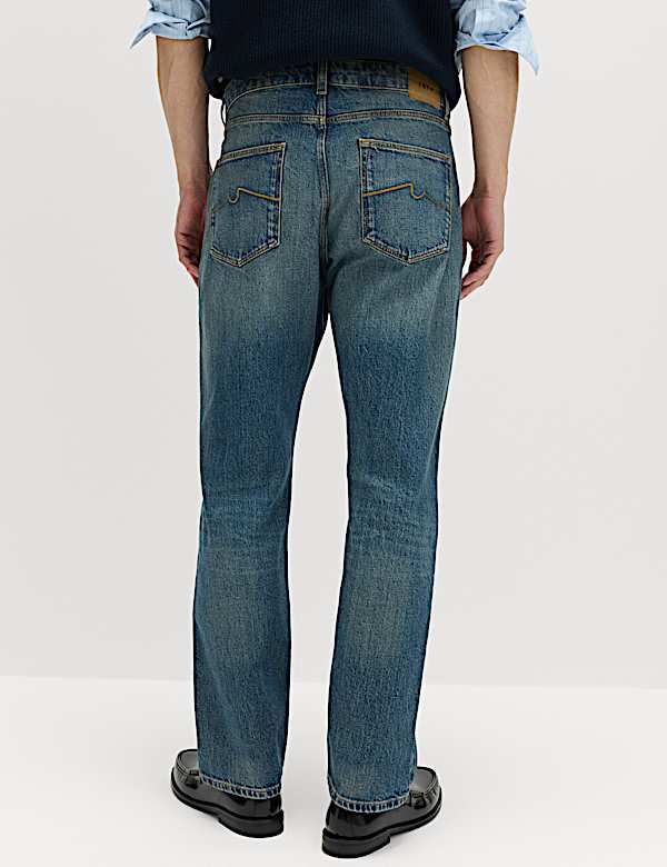 Straight Fit Stretch Jeans