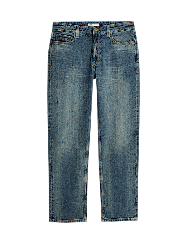 Straight Fit Stretch Jeans