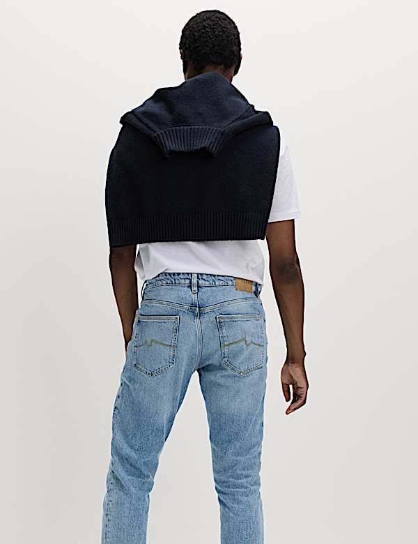 Slim Fit 5 Pocket Stretch Jeans