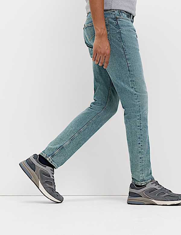 Slim Fit 5 Pocket Stretch Jeans - CY