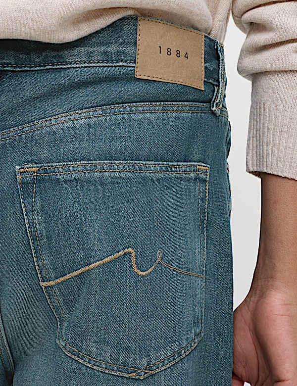 Loose Fit Rigid Denim Jeans - RO