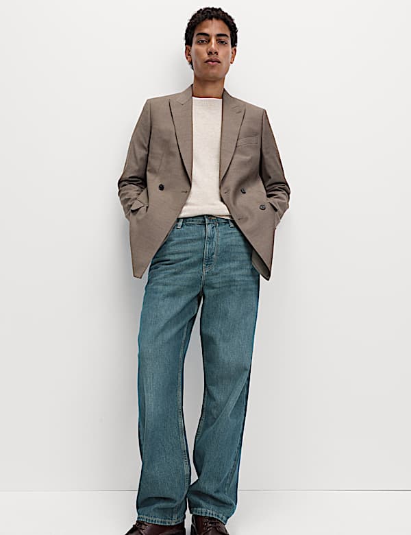 Loose Fit Rigid Denim Jeans - RO