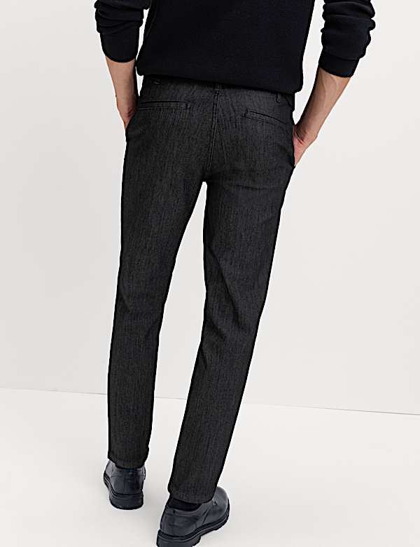 Slim Fit Denim Chinos - BG