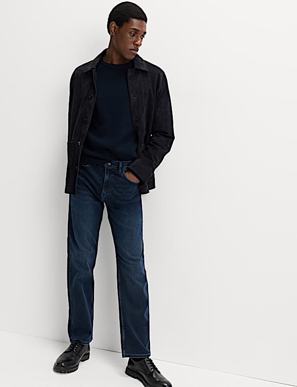 ג'ינס סטרץ' Comfort בגזרה ישרה - IL