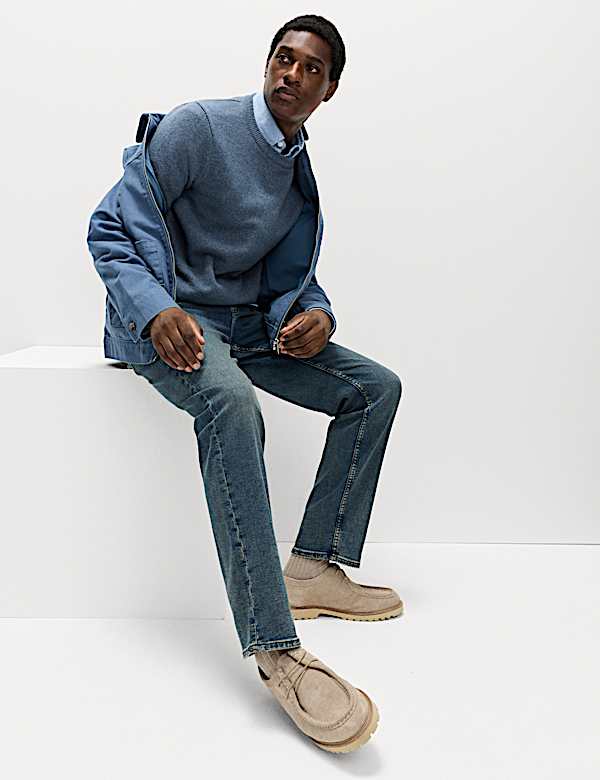 Jean extensible et confortable coupe droite - FR