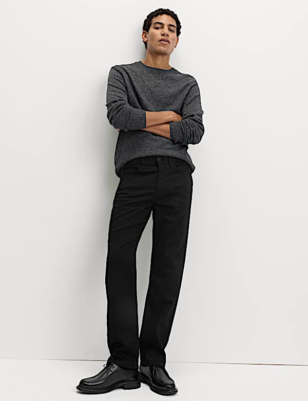 Straight Fit Comfort Stretch Jeans - AU