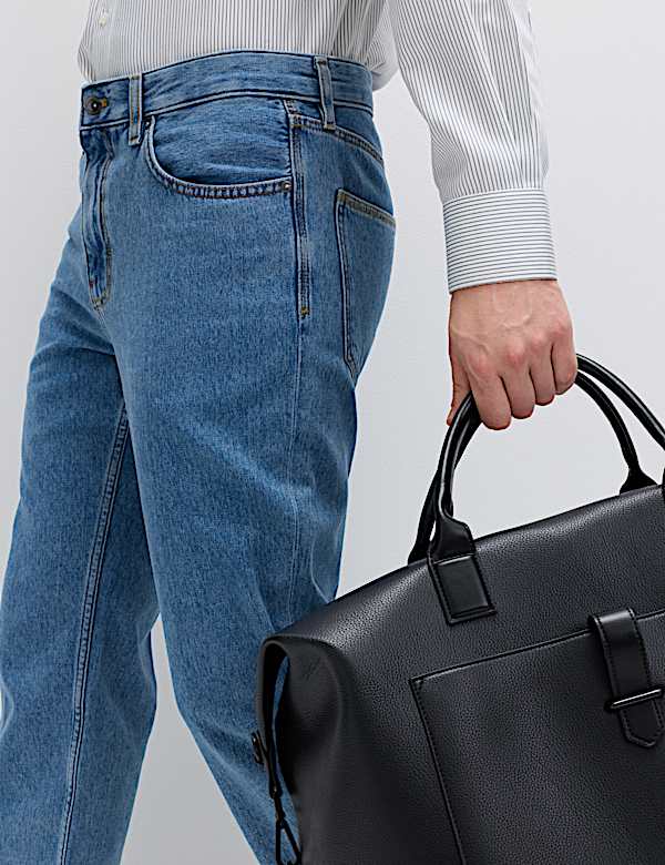 Straight Fit Lightweight Soft Touch Jeans - FR