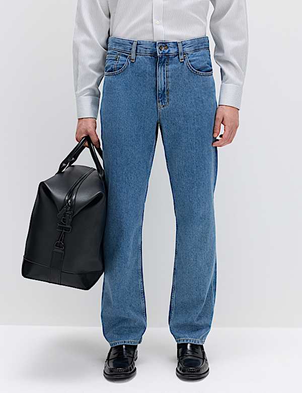 Straight Fit Lightweight Soft Touch Jeans - FR