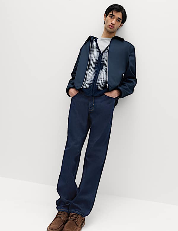 Straight Fit Lightweight Soft Touch Jeans - CH