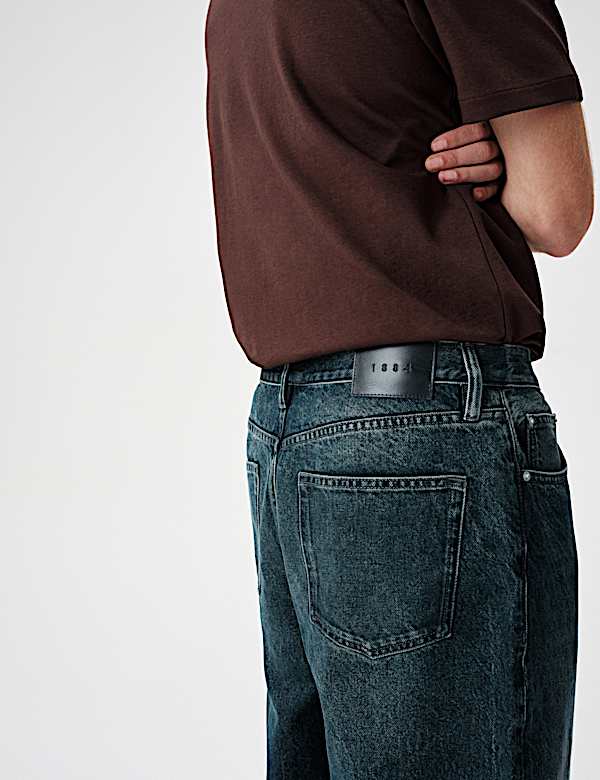Barrel Fit 5 Pocket Stretch Jeans - IL
