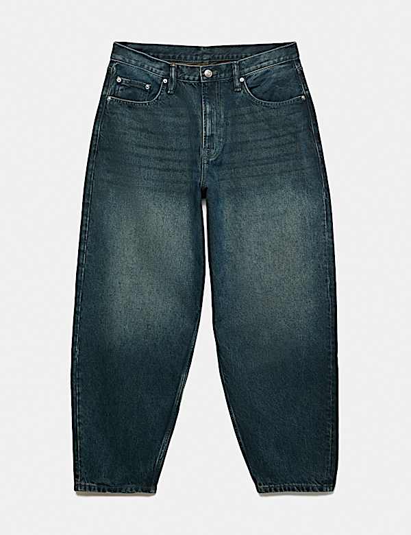 Barrel Fit 5 Pocket Stretch Jeans - IL