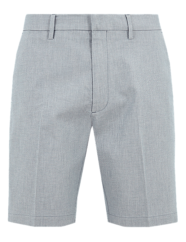 Stretch Textured Chino Short