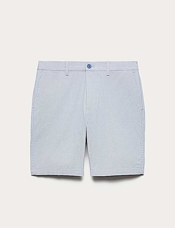 Half-Elasticated Waist Chino Shorts - CN