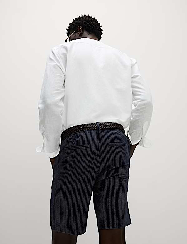 Half-Elasticated Waist Chino Shorts - AL