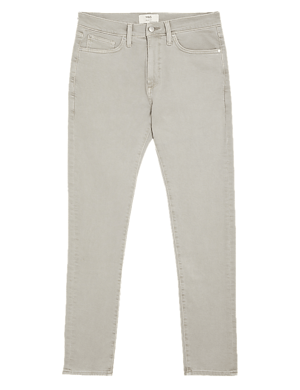 Slim Fit Tea Dyed Stretch Jeans