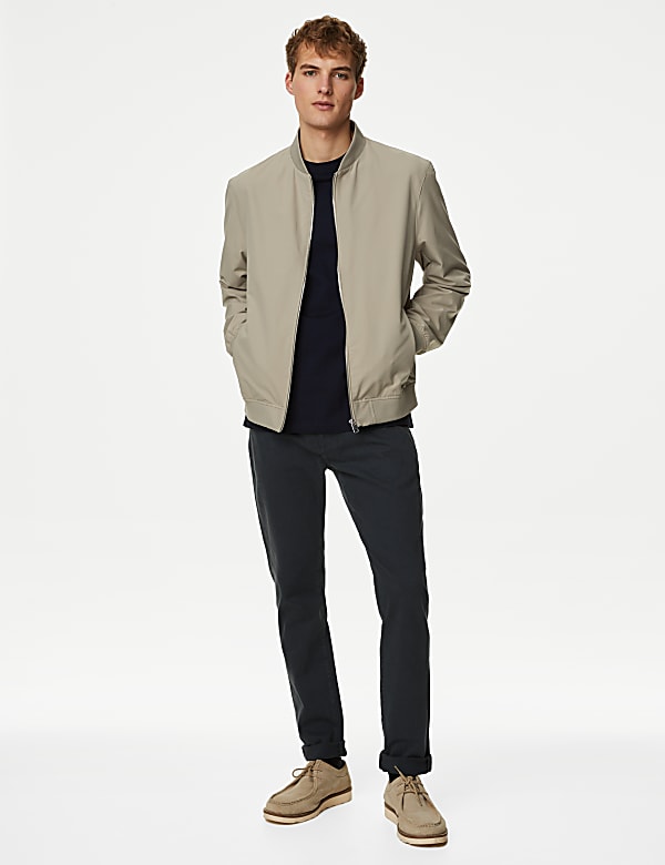 Slim Fit Tea Dyed Stretch Jeans