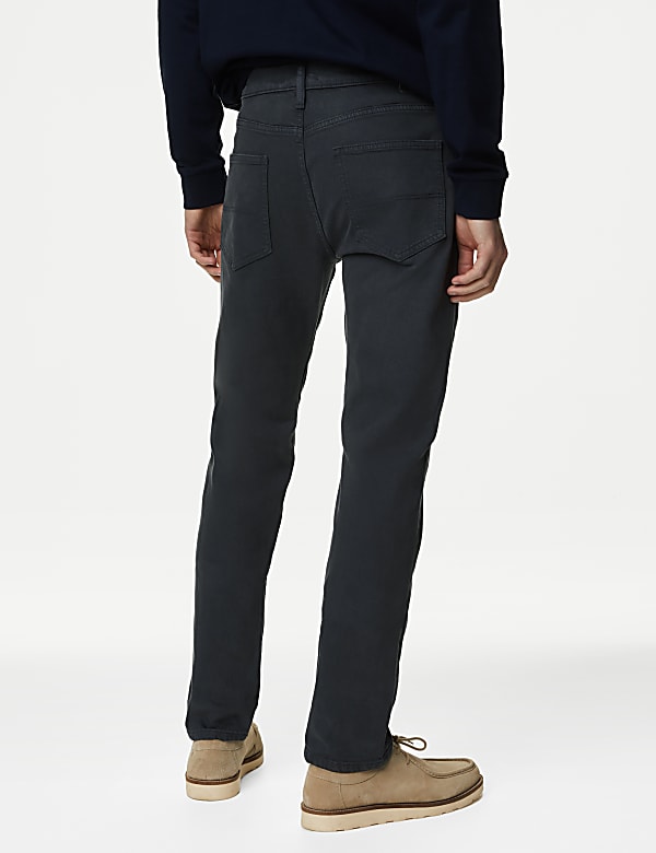 Slim Fit Tea Dyed Stretch Jeans