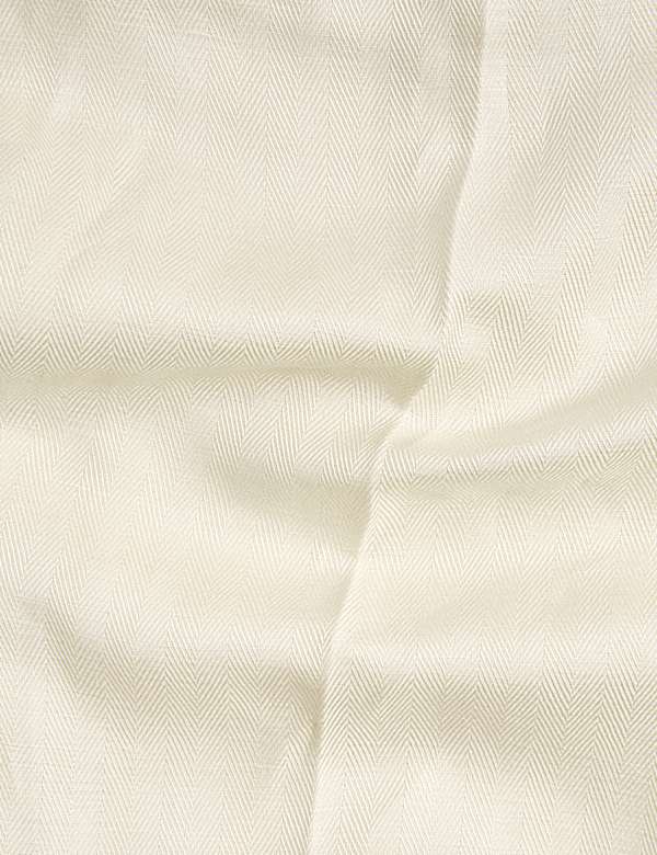 Broek van linnenmix met toelopende pasvorm - BE