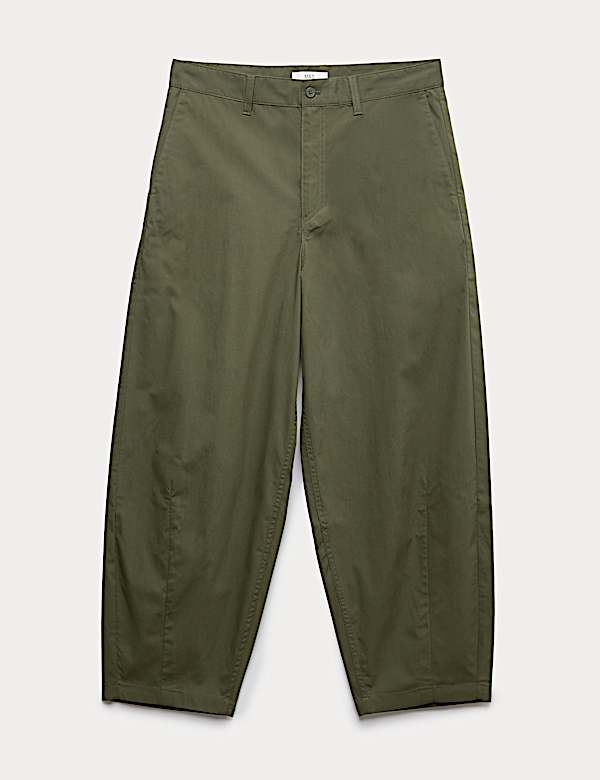 Barrel Fit Trousers - BE