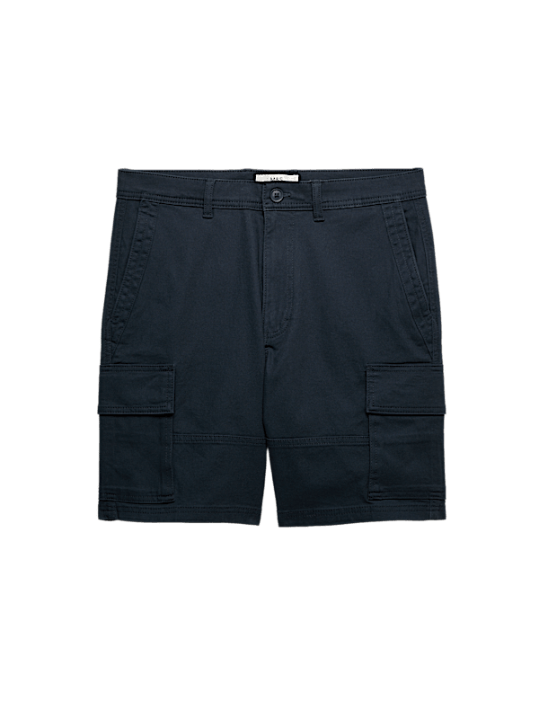 Straight Fit Stretch Cargo Short