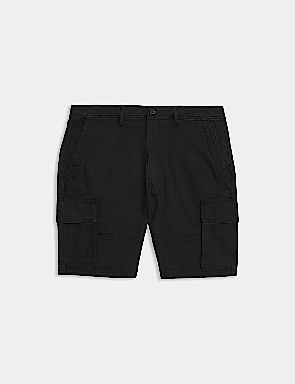 Straight Fit Stretch Cargo Short - CA