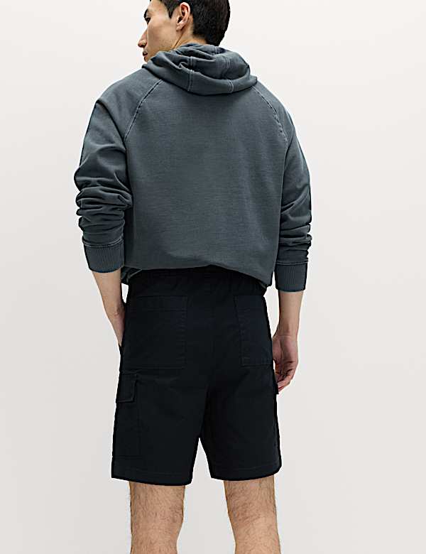 Elasticated Waist Ripstop Cargo Shorts - SE