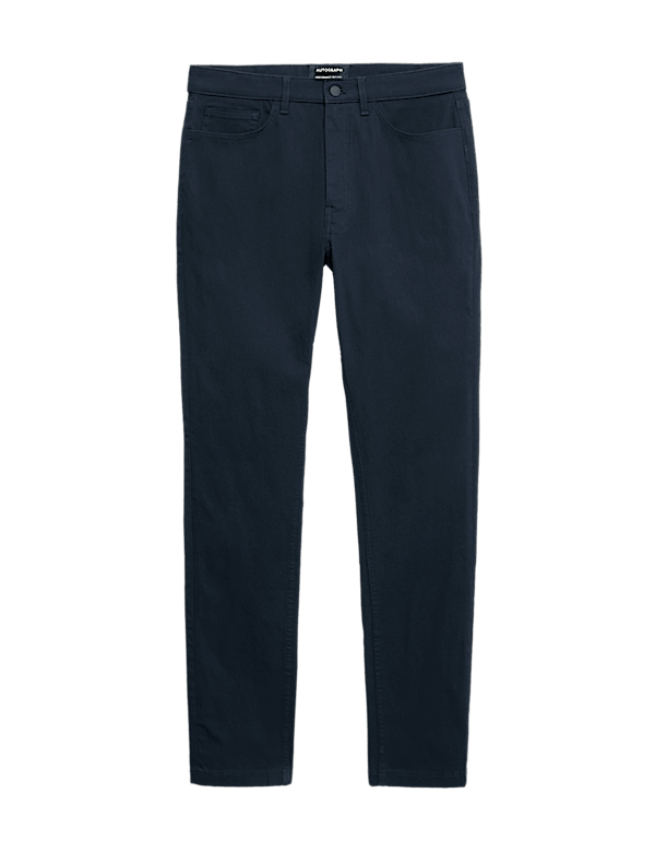 Slim Fit Performance Twill 5 Pocket Trousers