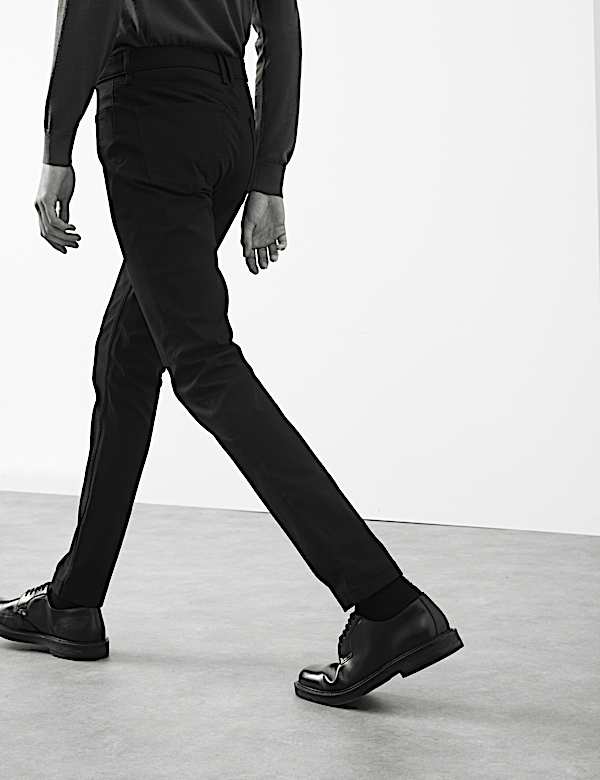 Cotton Rich Twill Performance Trousers