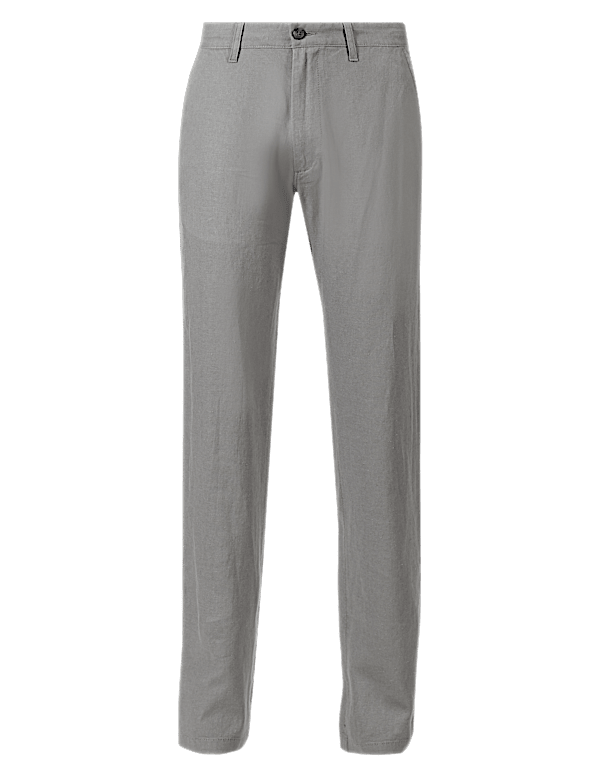 Linen Rich Trousers