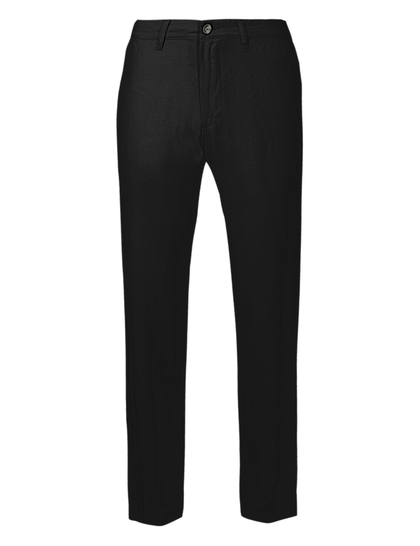 Linen Rich Trousers