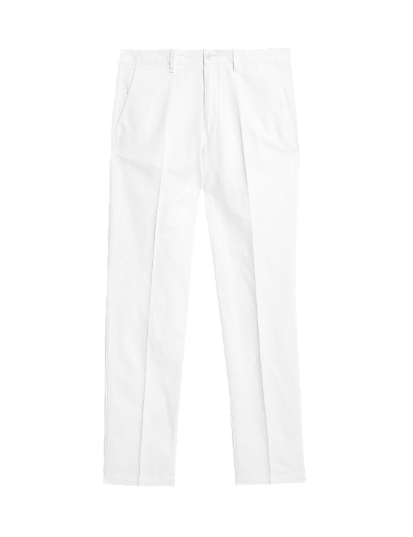 Regular Fit Cotton Linen Blend Chinos