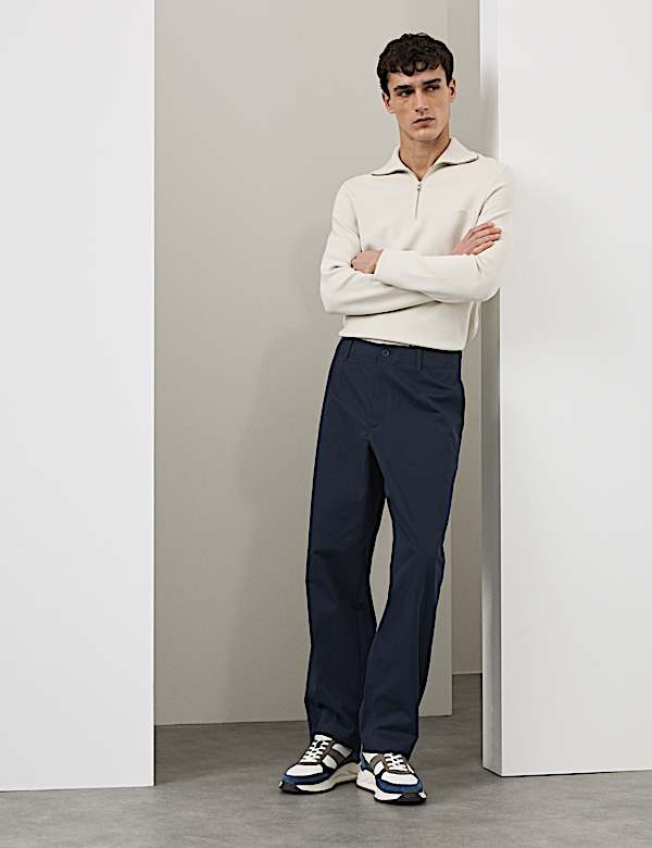 Relaxed Fit Trousers - BE