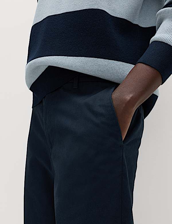 Regular Fit Pure Cotton Chinos - HR